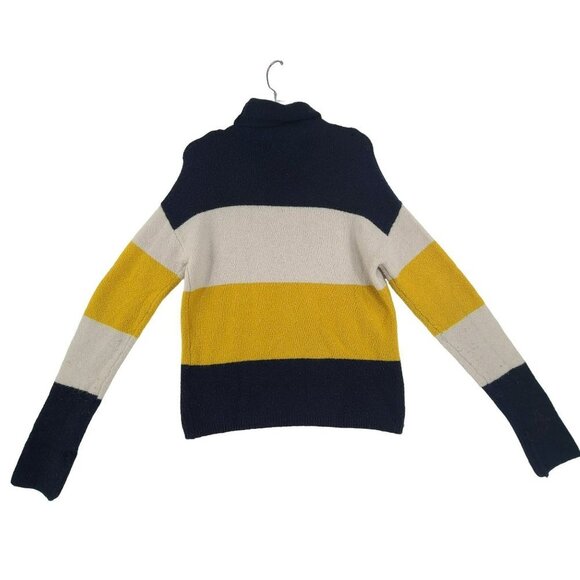 C & C California Women's Knit Wool blend Long Sleeve Turtleneck Sweater Size M - Picture 6 of 9